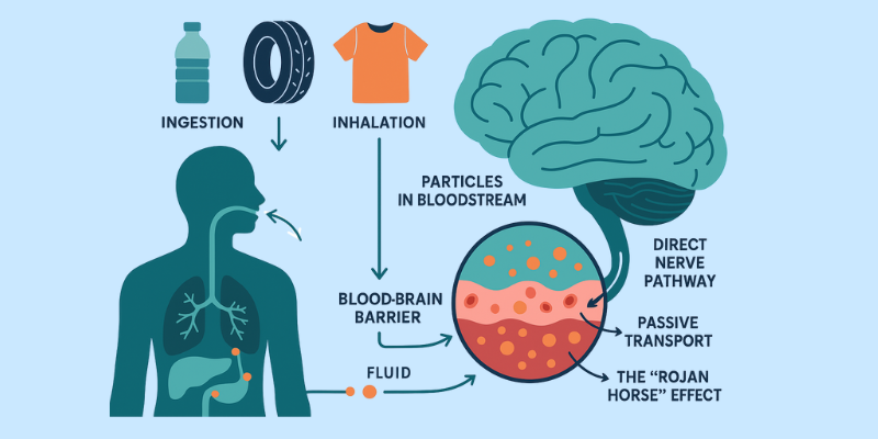 Microplastics in the Brain