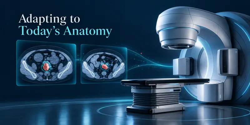 latest-linac-technology-adaptive-radiotherapy.webp Latest LINAC technology illustrating adaptive radiotherapy for changing patient anatomy