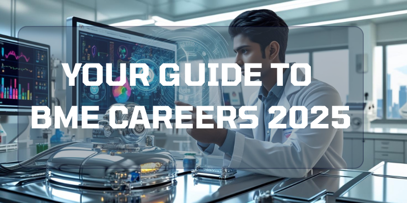 Indian biomedical engineer working with advanced medical technology in 2025, symbolizing growth in biomedical engineering careers in India.