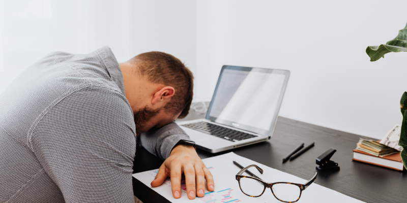 Unexplained and persistent fatigue, a potential sign of iron-deficiency anemia, can be a subtle but serious warning sign.