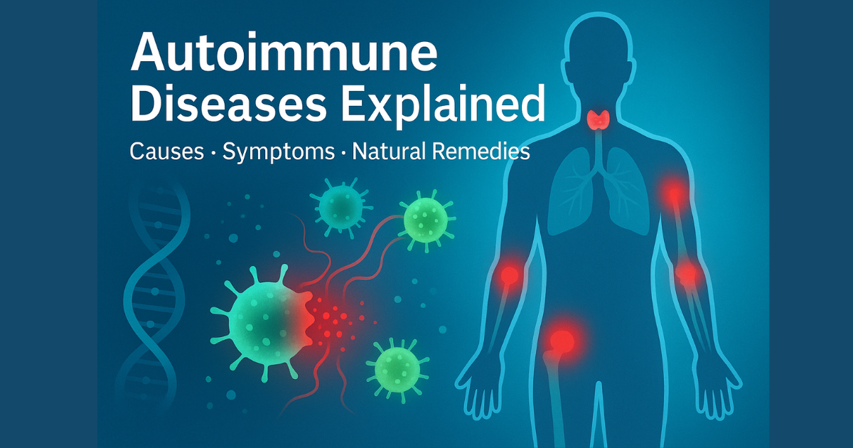 Autoimmune Diseases Explained: Causes, Symptoms & Natural Ways to Rebalance Your Immune System